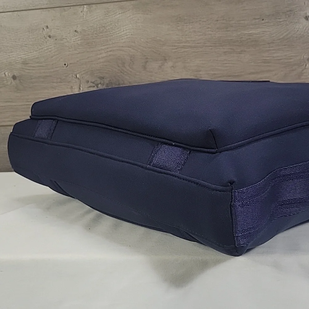 Dagne Dover Navy Blue Laptop Crossbody Business Bag